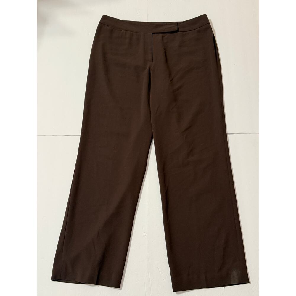 Style & Co Chocolate Brown Trouser Pants, Size 16